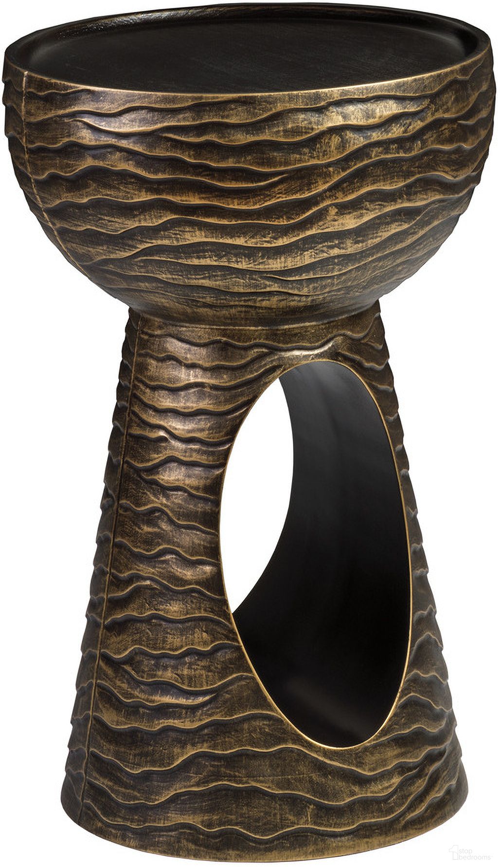 The appearance of Signature Designs Mika Lamp Table In Bronze designed by Artistica Home in the modern / contemporary interior design. This bronze piece of furniture  was selected by 1StopBedrooms from Signature Designs Collection to add a touch of cosiness and style into your home. Sku: 2274-950. Material: Other.