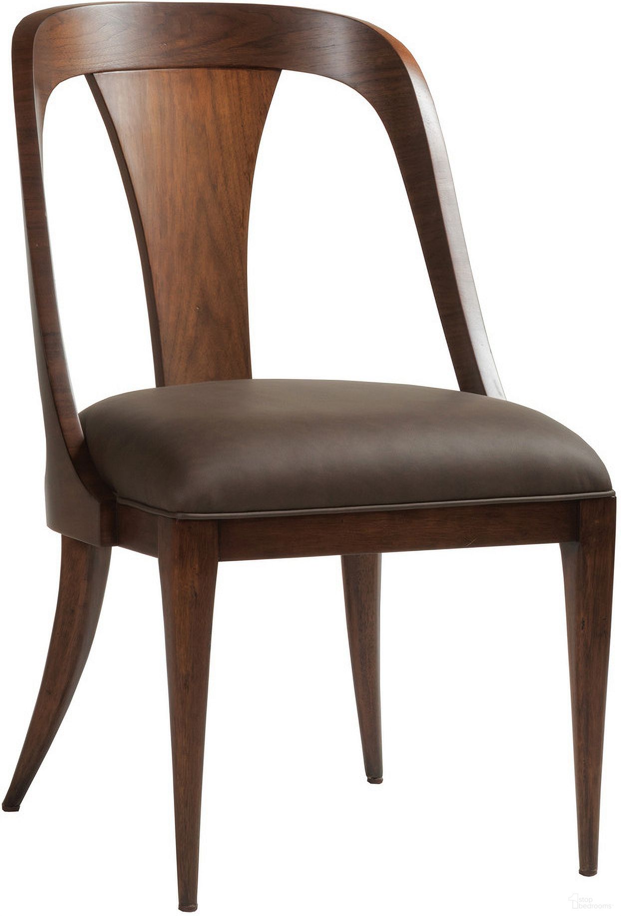 The appearance of Signature Designs Beale Low Back Side Chair In Warm Brown designed by Artistica Home in the transitional interior design. This warm brown piece of furniture  was selected by 1StopBedrooms from Signature Designs Collection to add a touch of cosiness and style into your home. Sku: 2104-880-01. Material: Wood. Chair Type: Side Chair.