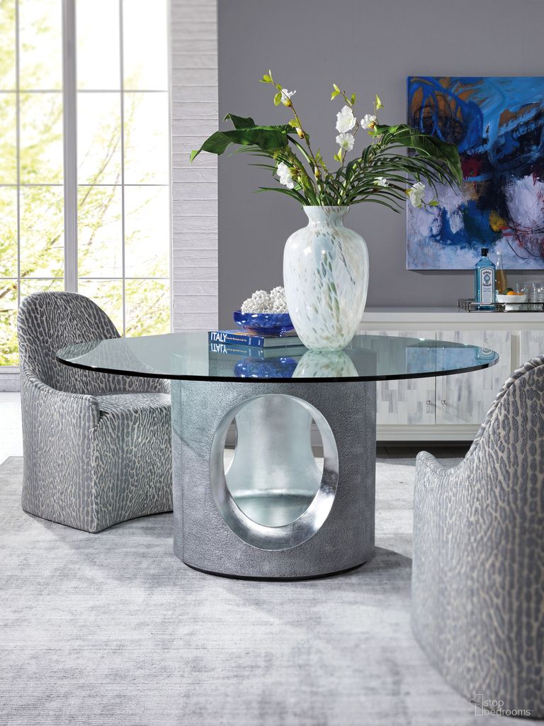 Signature Designs Round Dining Room Set In Ivory