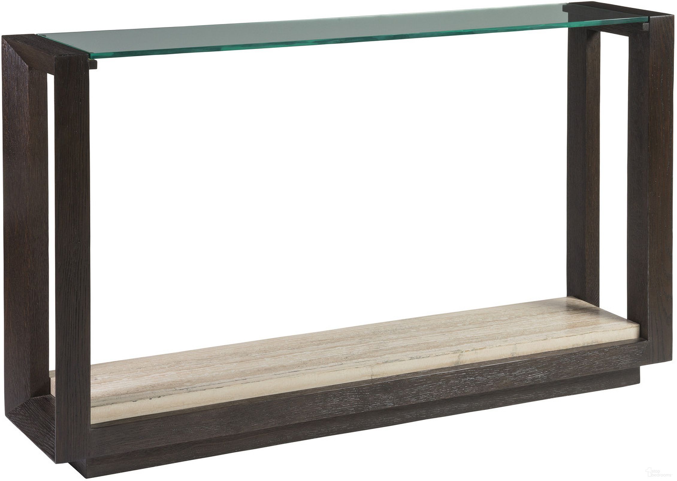 The appearance of Signature Designs Venerato Console In Mocha designed by Artistica Home in the modern / contemporary interior design. This mocha piece of furniture  was selected by 1StopBedrooms from Signature Designs Collection to add a touch of cosiness and style into your home. Sku: 2270-966. Material: Wood.