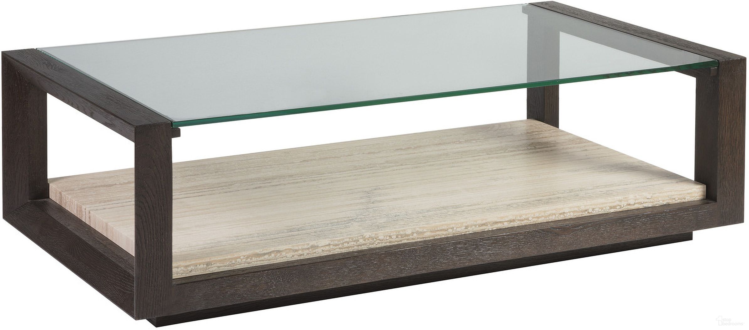 The appearance of Signature Designs Venerato Rectangular Cocktail Table In Mocha designed by Artistica Home in the modern / contemporary interior design. This mocha piece of furniture  was selected by 1StopBedrooms from Signature Designs Collection to add a touch of cosiness and style into your home. Sku: 2270-945. Material: Wood.