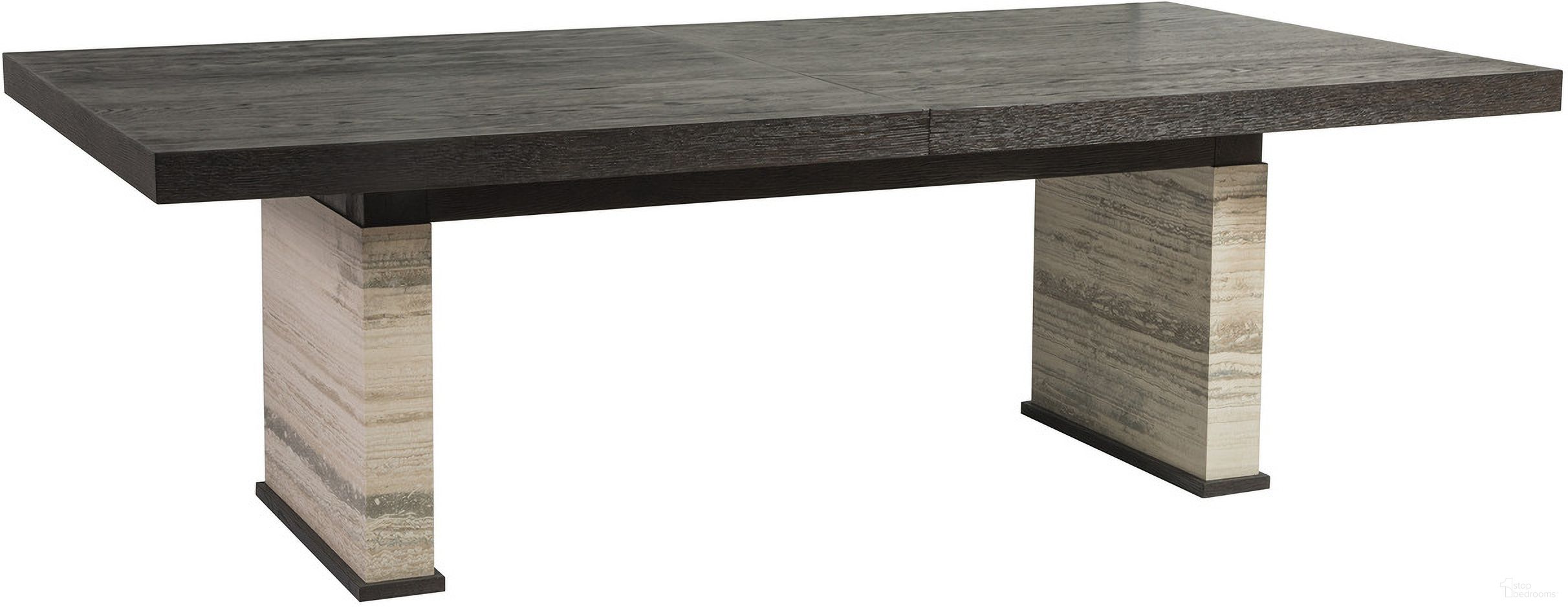 The appearance of Signature Designs Venerato Rectangular Dining Table In Mocha designed by Artistica Home in the modern / contemporary interior design. This mocha piece of furniture was selected by 1StopBedrooms from Signature Designs Collection to add a touch of cosiness and style into your home. Sku: 2270-877C. Table Base Style: Double Pedestal. Material: Wood. Table Top Shape: Rectangular. Size: 48" x 92".