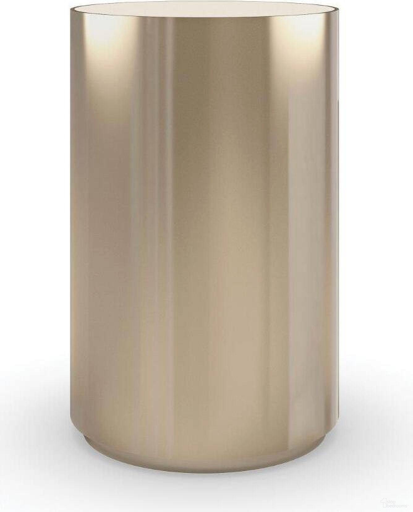 The appearance of Caracole Signature Metropolitan Round About-Tall Accent Table designed by Caracole in the modern / contemporary interior design. This gold piece of furniture  was selected by 1StopBedrooms from Signature Metropolitan Collection to add a touch of cosiness and style into your home. Sku: SIG-021-421. Material: Metal.