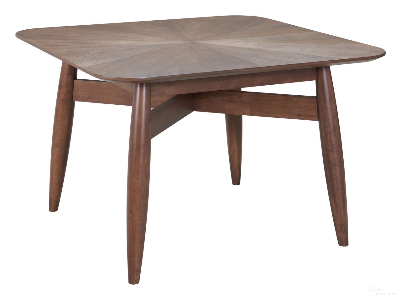 Silea Square Dining Table In Espresso