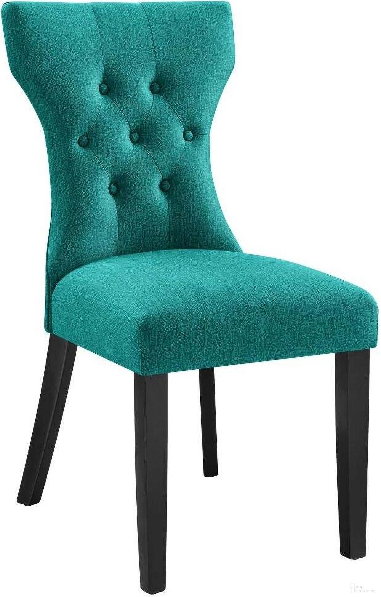 Silhouette Teal Dining Side Chair