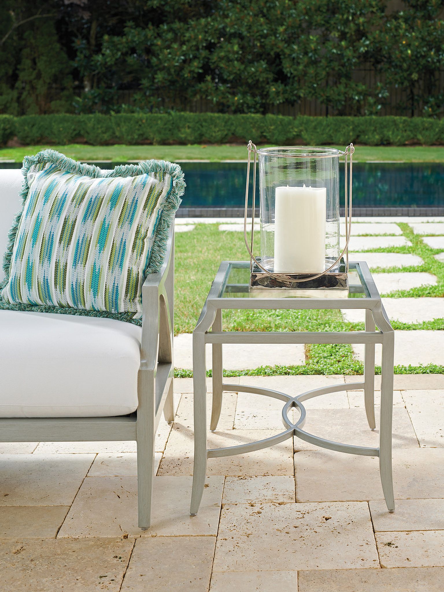 Tommy Bahama Silver Sands End Table
