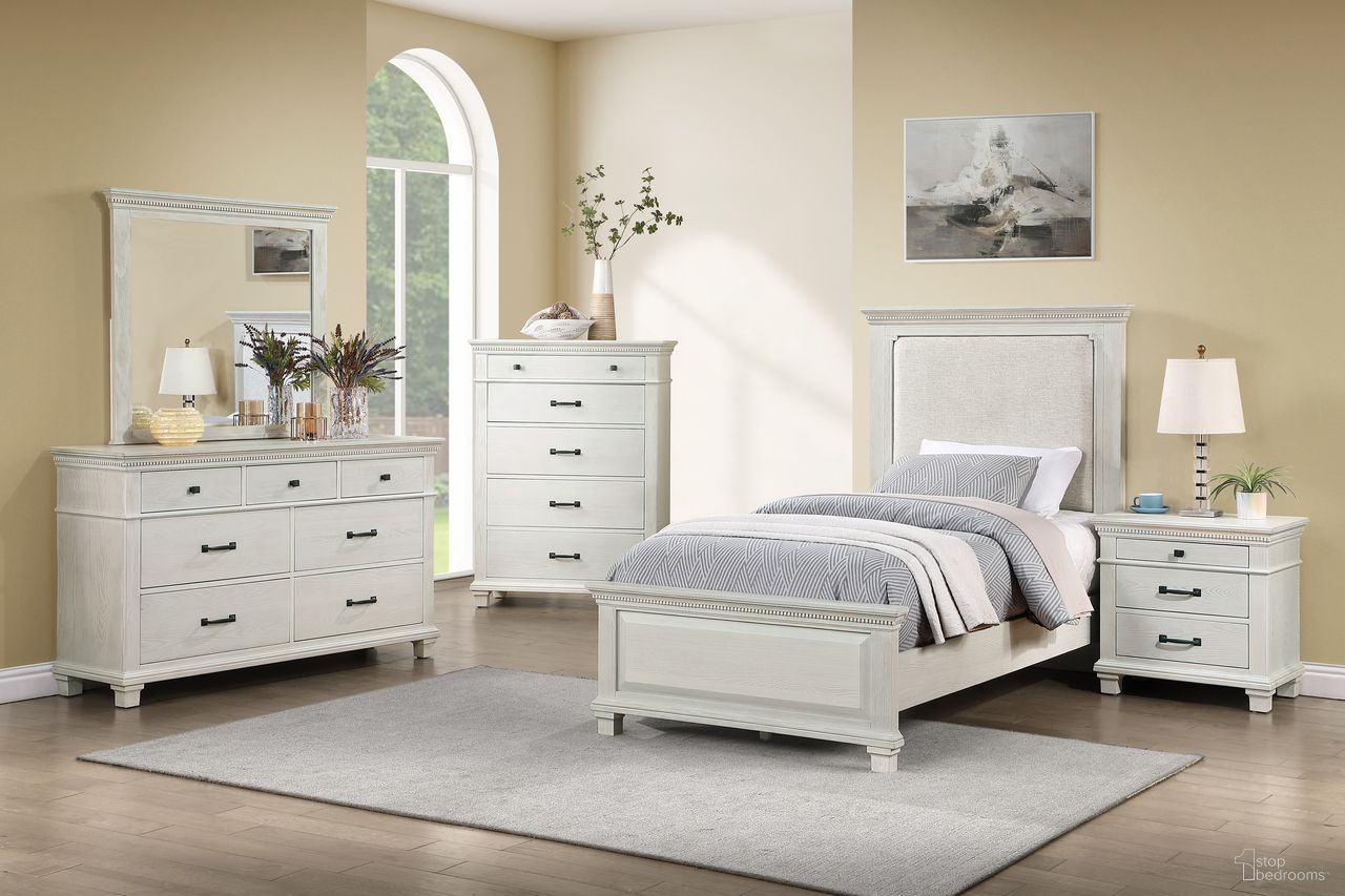 Silver Sands Youth Bedroom Set in Gray