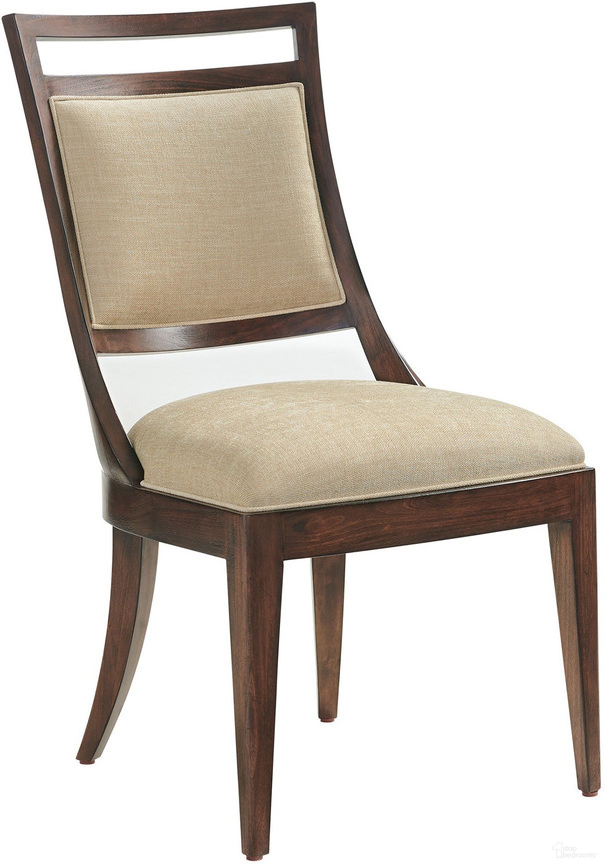 The appearance of Silverado Driscoll Side Chair In Montecito 01-0740-880-01 designed by Lexington in the transitional interior design. This montecito piece of furniture was selected by 1StopBedrooms from Silverado Collection to add a touch of cosiness and style into your home. Sku: 740-880-01. Material: Wood. Chair Type: Side Chair.