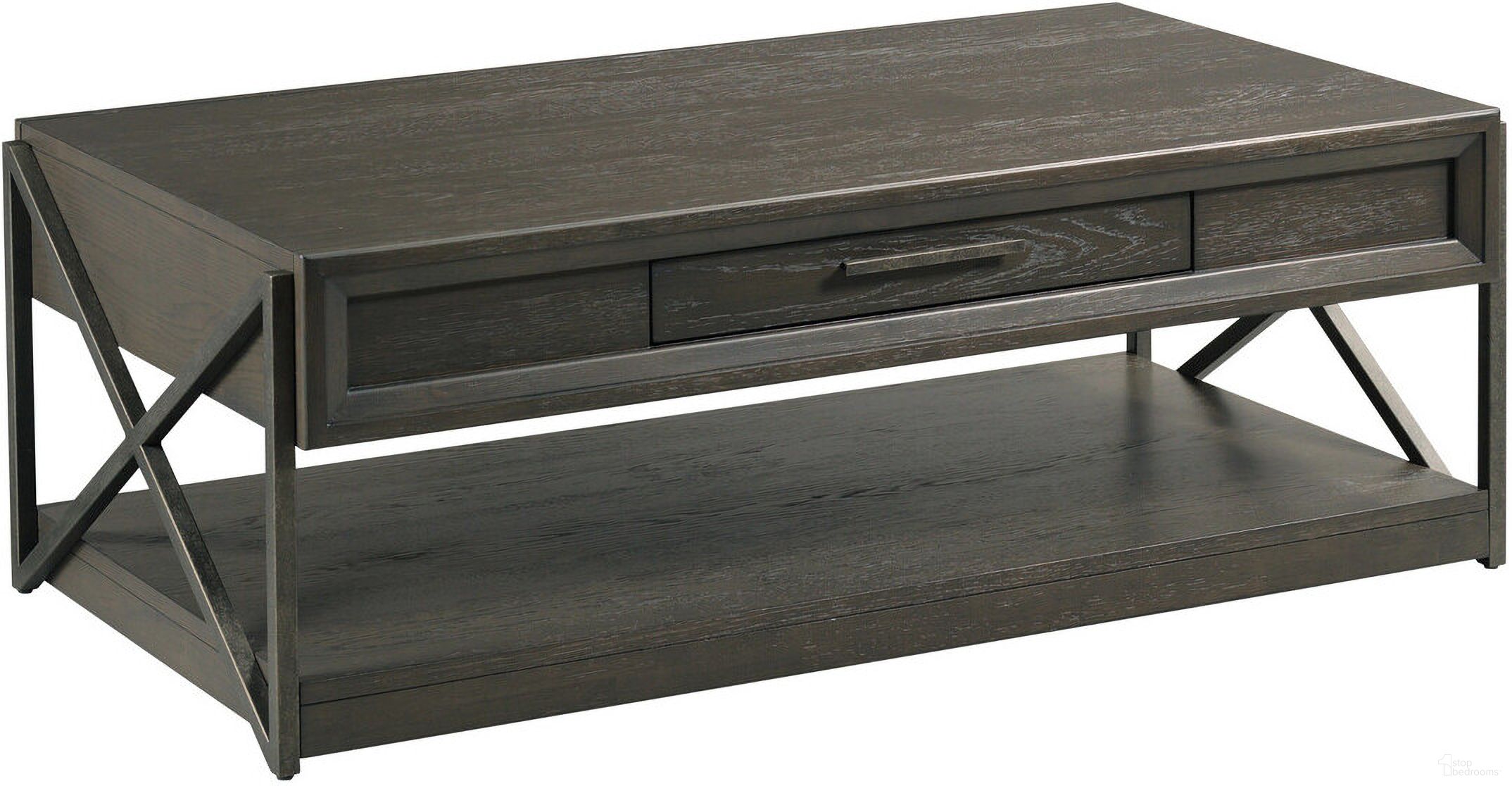 The appearance of Simon Rectangular Drawer Coffee Table In Metal designed by Hammary in the modern / contemporary interior design. This metal piece of furniture was selected by 1StopBedrooms from Simon Collection to add a touch of cosiness and style into your home. Sku: 274-910. Material: Wood.