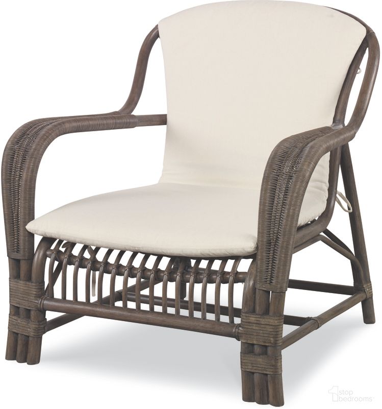The appearance of Simone Lounge Chair In Mink and Flax designed by Century Furniture in the modern / contemporary interior design. This mink and flax piece of furniture was selected by 1StopBedrooms from Curate Collection to add a touch of cosiness and style into your home. Sku: CT2094-MK-FL. Material: Rattan.