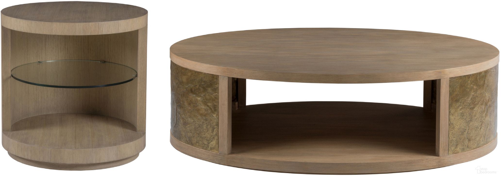 The appearance of Simpatico Occasional Table Set In Natural designed by Artistica Home in the traditional interior design. This natural piece of furniture was selected by 1StopBedrooms from Simpatico Collection to add a touch of cosiness and style into your home. Sku: 2370-949;2370-953. Material: Wood.
