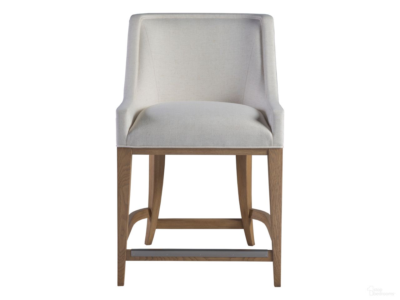 The appearance of Simpatico Simpatico Upholstered Counter Stool In Cream designed by Artistica Home in the transitional interior design. This cream piece of furniture was selected by 1StopBedrooms from Simpatico Collection to add a touch of cosiness and style into your home. Sku: 2370-895-01. Material: Wood.