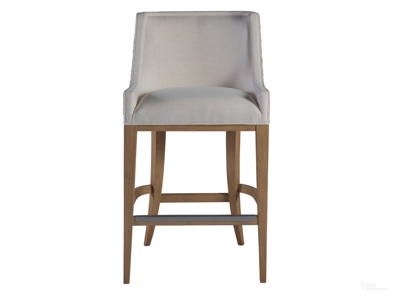 The appearance of Simpatico Simpatico Woven Back Bar Stool In Cream designed by Artistica Home in the transitional interior design. This cream piece of furniture was selected by 1StopBedrooms from Simpatico Collection to add a touch of cosiness and style into your home. Sku: 2370-898-01. Material: Wood.