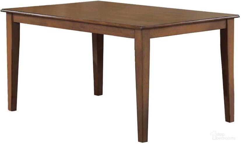 The appearance of Simply Brook Amish Brown Rectangular Dining Table designed by Sunset Trading in the modern / contemporary interior design. This brown piece of furniture was selected by 1StopBedrooms from Simply Brook Collection to add a touch of cosiness and style into your home. Sku: DLU-BR3660-AM. Table Base Style: Legs. Material: Wood. Table Top Shape: Rectangular. Size: 36" x 60".