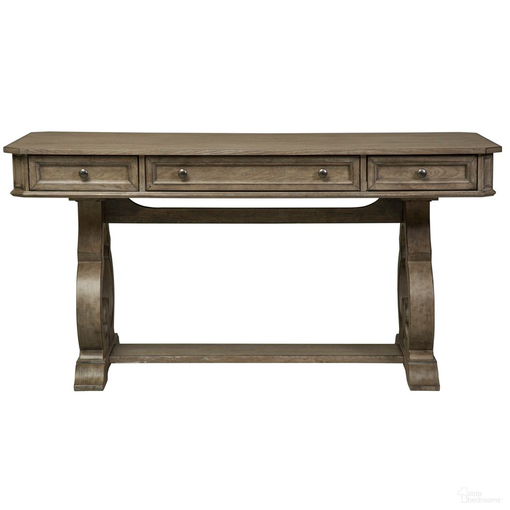 The appearance of Simply Elegant Heathered Taupe Writing Desk designed by Liberty in the transitional interior design. This brown piece of furniture was selected by 1StopBedrooms from Simply Elegant Collection to add a touch of cosiness and style into your home. Sku: 412-HO111. Material: Wood.