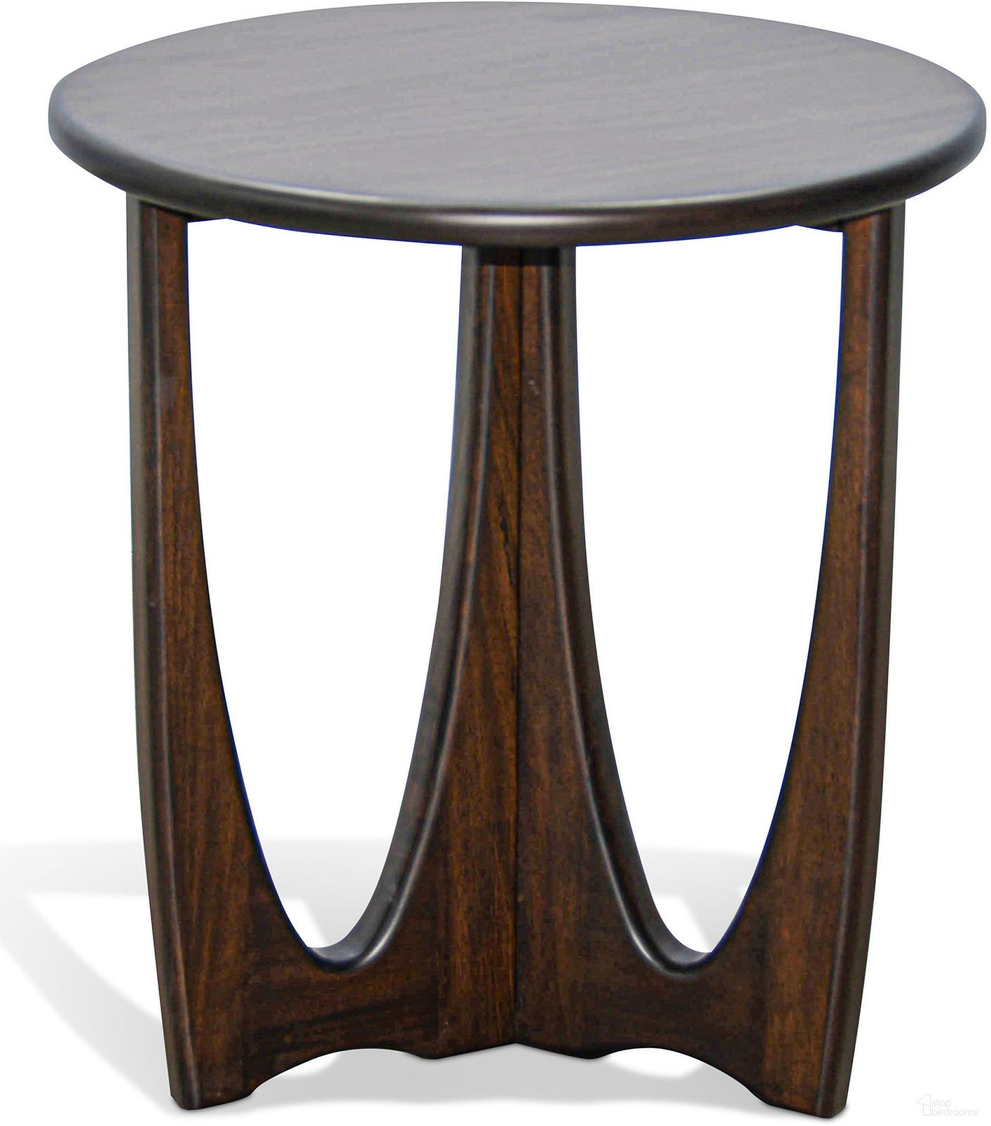 The appearance of Sinatra Chair Side Table In Coffee Bean designed by Sunny Designs in the modern / contemporary interior design. This coffee bean piece of furniture  was selected by 1StopBedrooms from Sinatra Collection to add a touch of cosiness and style into your home. Sku: 3187CB-CS. Material: Solid Wood.