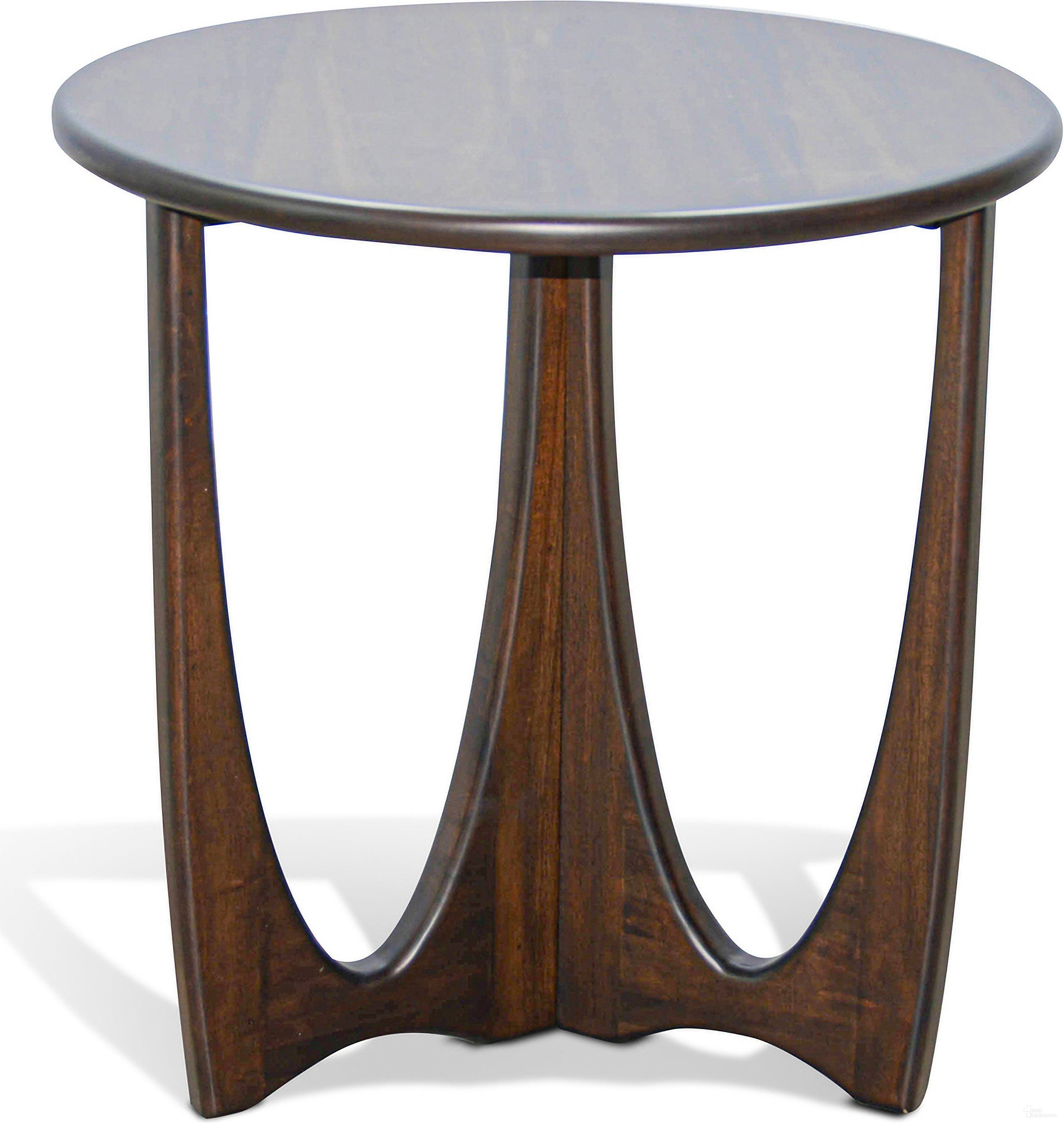 The appearance of Sinatra End Table In Coffee Bean designed by Sunny Designs in the modern / contemporary interior design. This coffee bean piece of furniture  was selected by 1StopBedrooms from Sinatra Collection to add a touch of cosiness and style into your home. Sku: 3187CB-E. Material: Solid Wood.