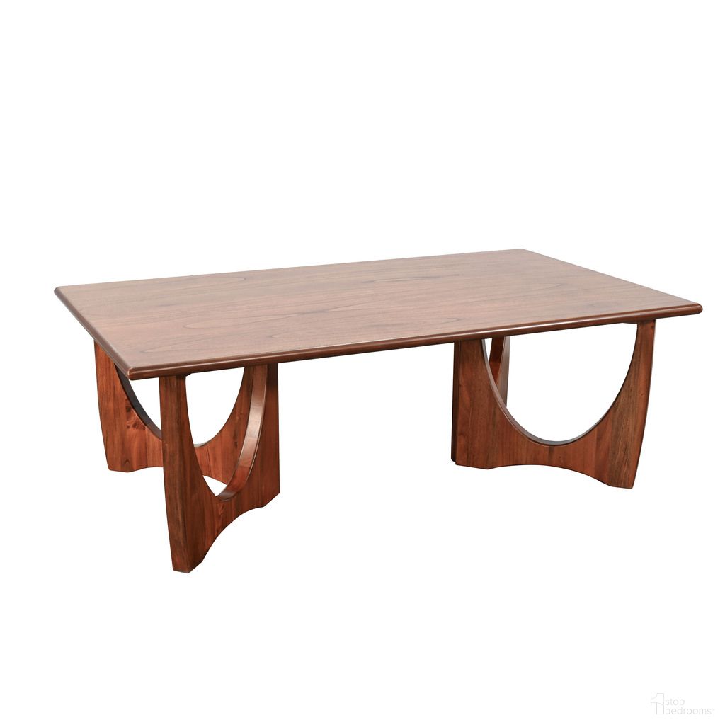 The appearance of Sinatra Rectangular Cocktail Table In Cinnamon designed by Sunny Designs in the transitional interior design. This cinnamon piece of furniture  was selected by 1StopBedrooms from Sinatra Collection to add a touch of cosiness and style into your home. Sku: 3187CN-C. Material: Solid Wood.