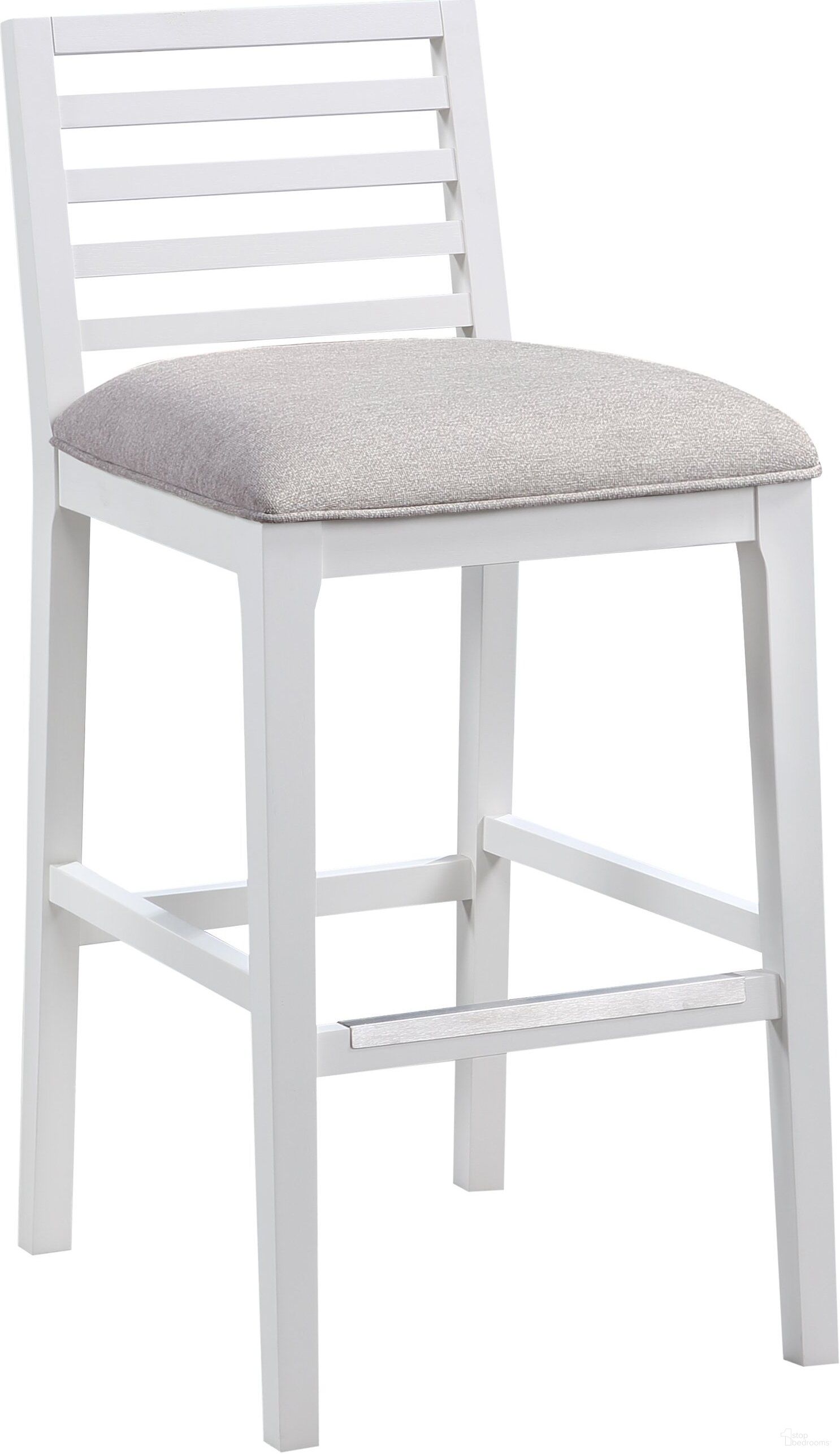 The appearance of Siri 30 Inch Stool In White designed by American Woodcrafters in the transitional interior design. This white piece of furniture was selected by 1StopBedrooms from Siri Collection to add a touch of cosiness and style into your home. Sku: B2-265-30F. Material: Wood.