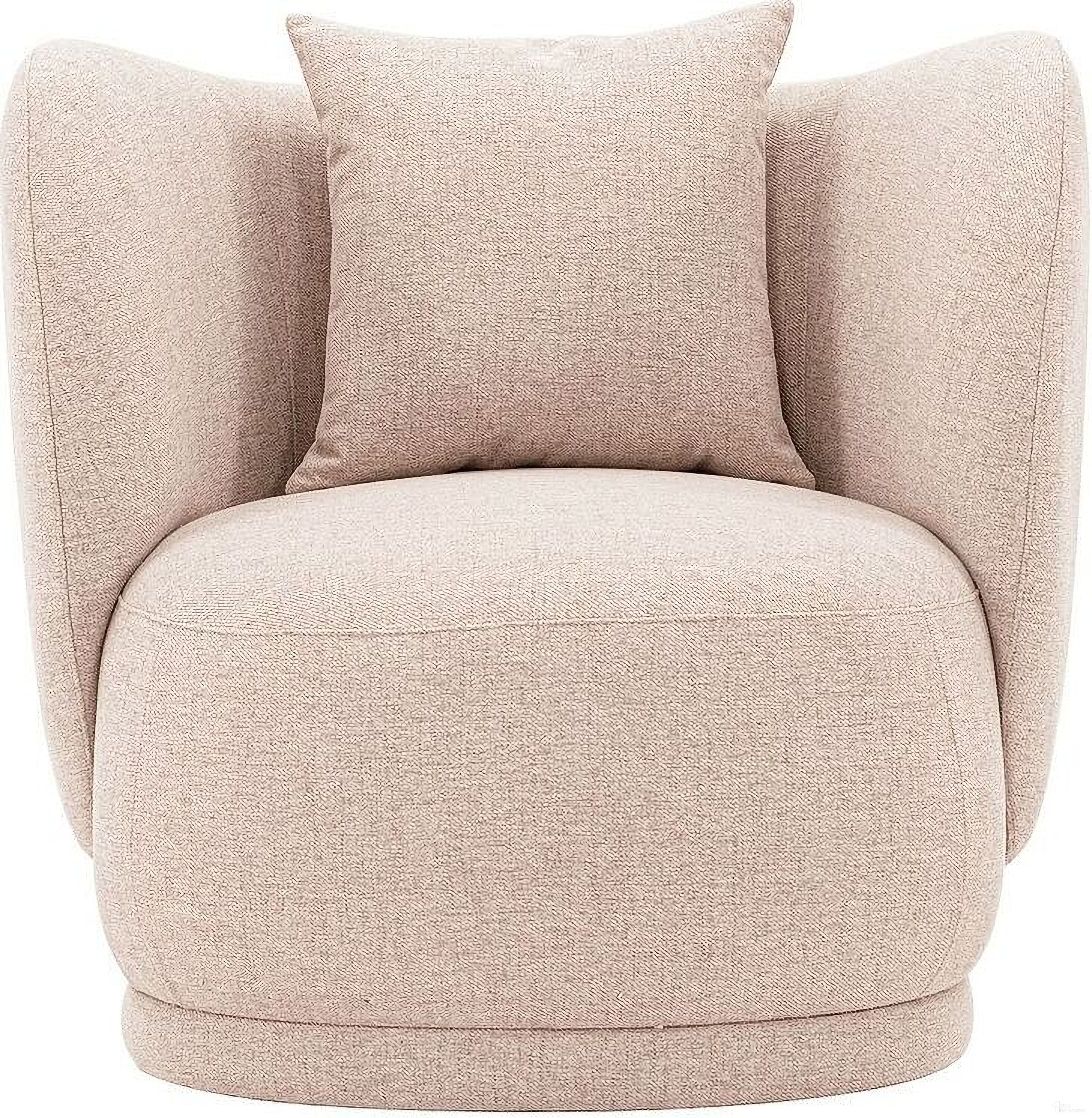 The appearance of Siri Accent Chair In Wheat designed by Manhattan Comfort in the modern / contemporary interior design. This wheat piece of furniture  was selected by 1StopBedrooms from Siri Collection to add a touch of cosiness and style into your home. Sku: AC057-WT. Material: Wood.