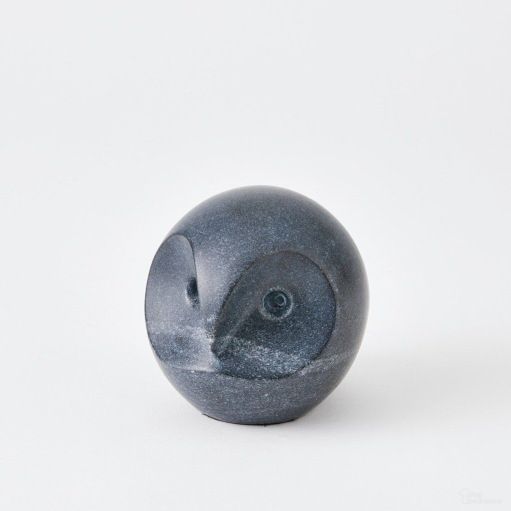 Sitting Owl In Black