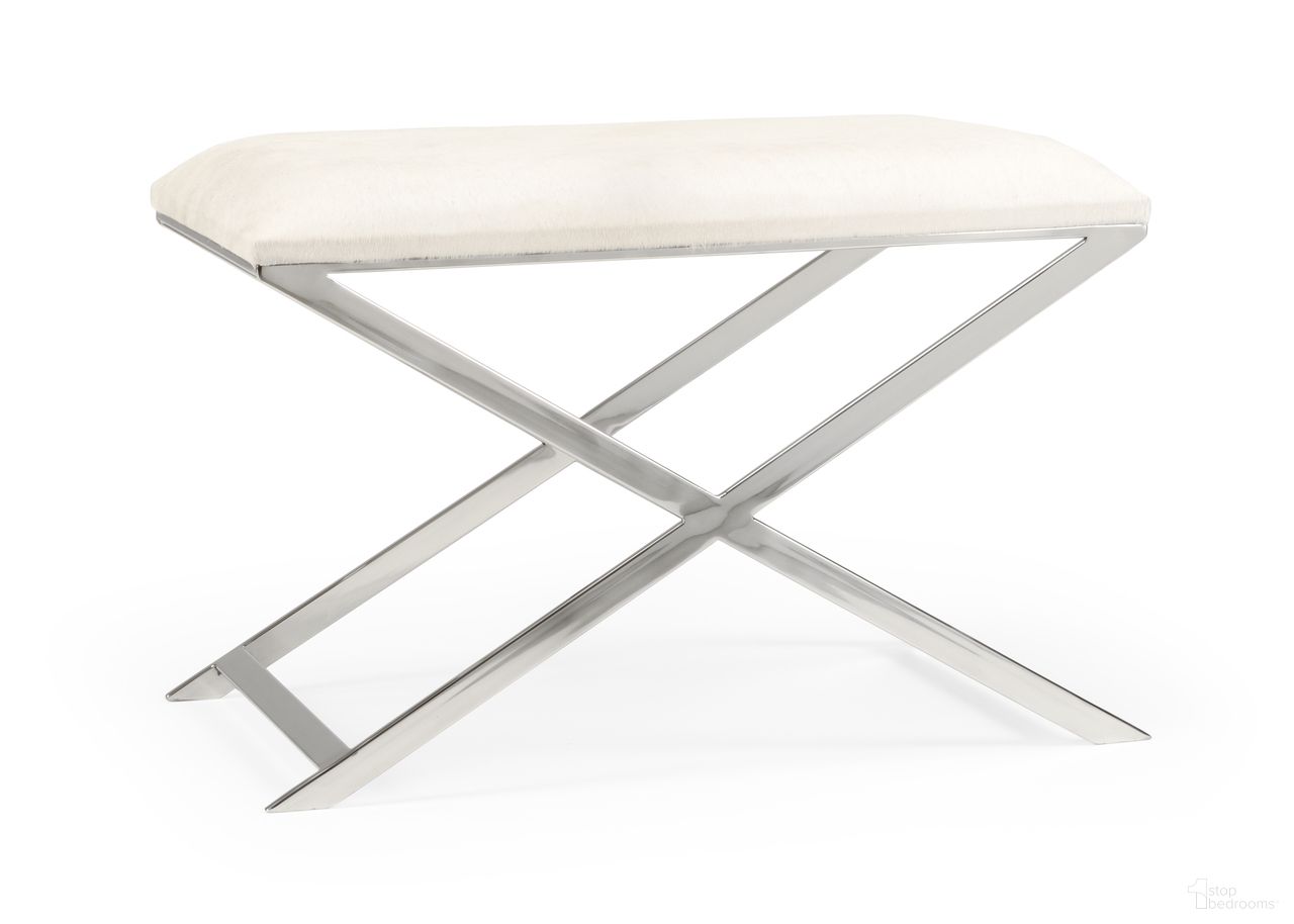 The appearance of Sitting Pretty Stool In Gray designed by Wildwood in the modern / contemporary interior design. This gray piece of furniture  was selected by 1StopBedrooms from Wildwood Collection to add a touch of cosiness and style into your home. Sku: 490484. Material: Hair on Hide.