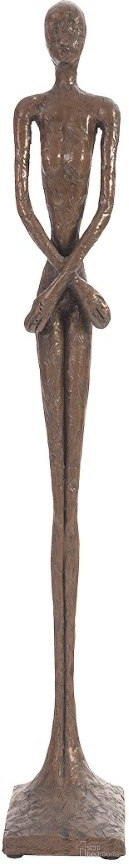 The appearance of Skinny Female Sculpture In Brown designed by Phillips Collection in the modern / contemporary interior design. This brown piece of furniture  was selected by 1StopBedrooms from Outdoor Collection to add a touch of cosiness and style into your home. Sku: PH67525. Material: Resin.
