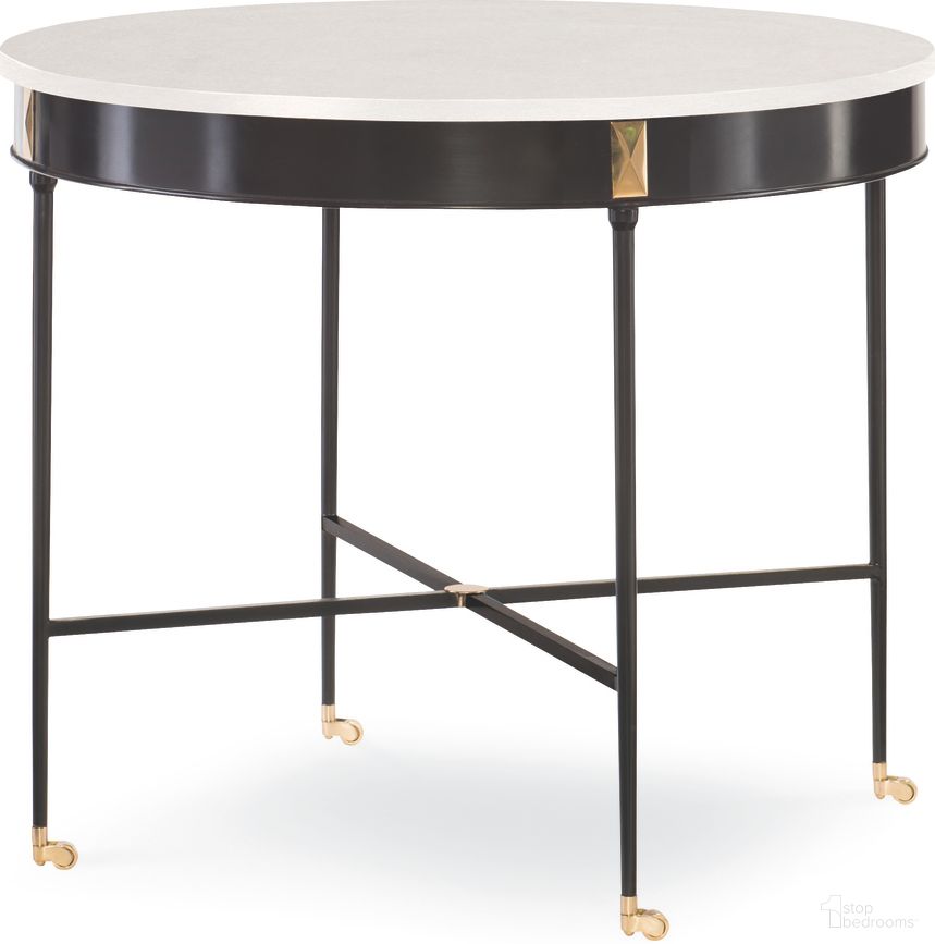 The appearance of Sky Hall Table - Stone Top In White designed by Century Furniture in the modern / contemporary interior design. This white piece of furniture was selected by 1StopBedrooms from Windsor Smith Collection to add a touch of cosiness and style into your home. Sku: I30-752S-T;I3A-752B. Material: Metal.