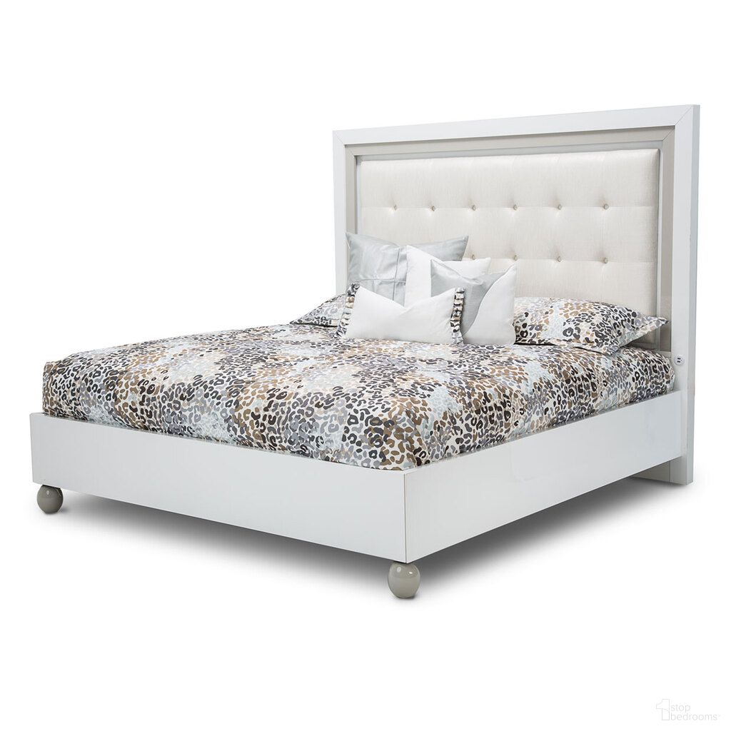 Sky Tower Queen Bed In Cloud White