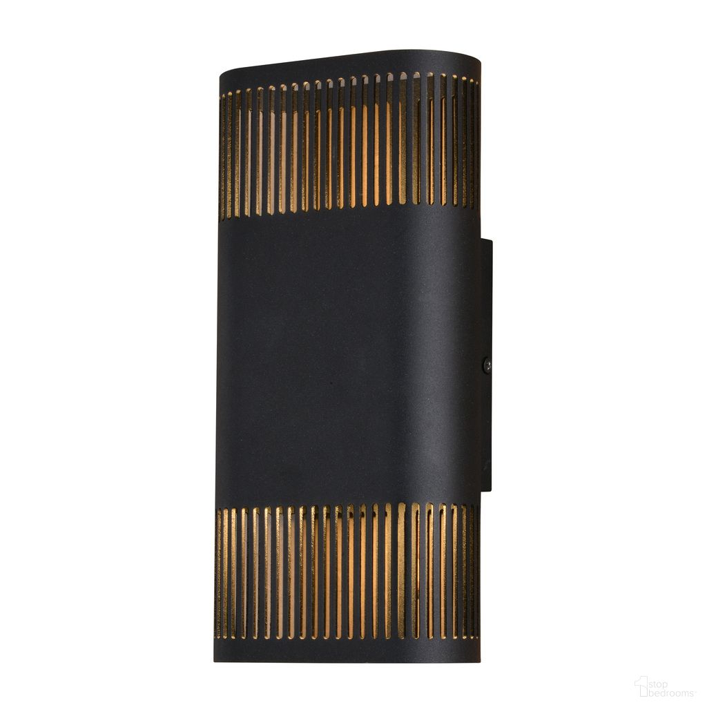 Skyline 10.25 Inch H LED Outdoor Wall Light In Textured Black