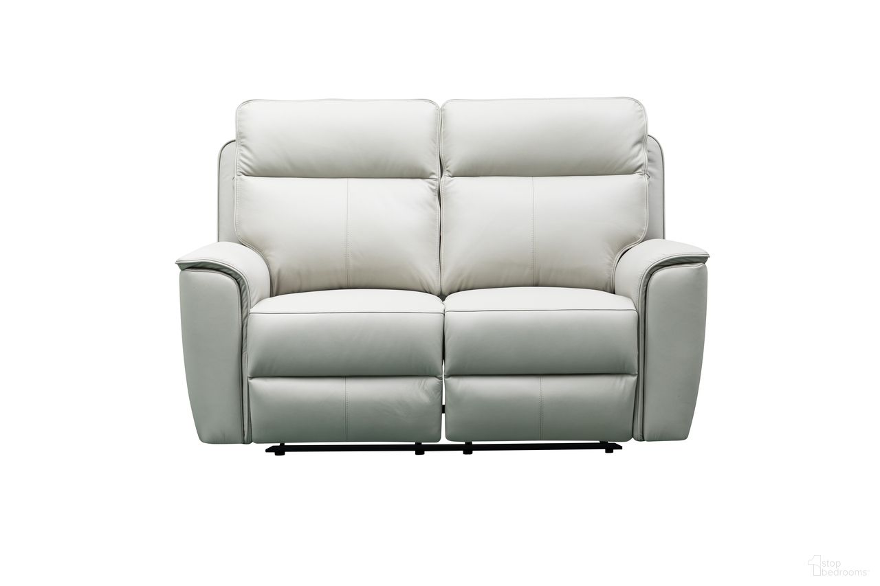 The appearance of Skyline 2 seater Manual Recliner Loveseat In Gray designed by Klaussner Home Furnishings in the modern / contemporary interior design. This gray piece of furniture was selected by 1StopBedrooms from Skyline Collection to add a touch of cosiness and style into your home. Sku: H0631-2R. Material: Leather.