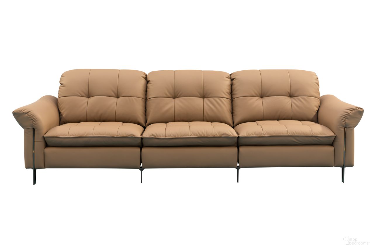 The appearance of Skyline Marquisse Sofa In Taupe designed by Klaussner Home Furnishings in the modern / contemporary interior design. This taupe piece of furniture was selected by 1StopBedrooms from Skyline Collection to add a touch of cosiness and style into your home. Sku: F2505-L1.5P;F2505-A1.5P;F2505-R1.5P. Material: Leather.