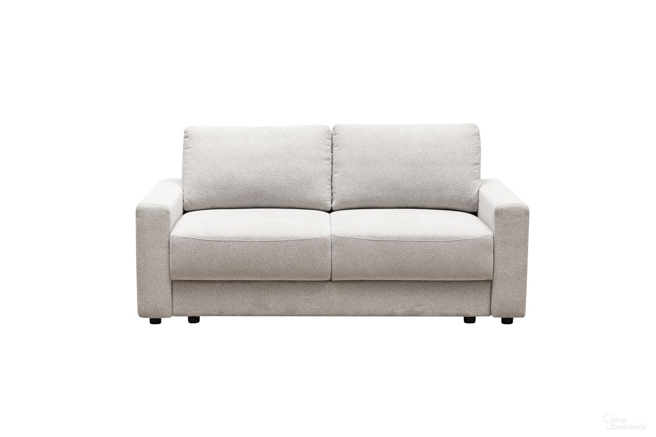The appearance of Skyline Performance Fabric Queen Smart Sleeper Sofa with Memory Foam Mattress In Sahara designed by Klaussner Home Furnishings in the modern / contemporary interior design. This sahara piece of furniture was selected by 1StopBedrooms from Skyline Collection to add a touch of cosiness and style into your home. Sku: KLA-SKY-H2405+2.5SB-SAHARA120. Material: Performance Fabric.