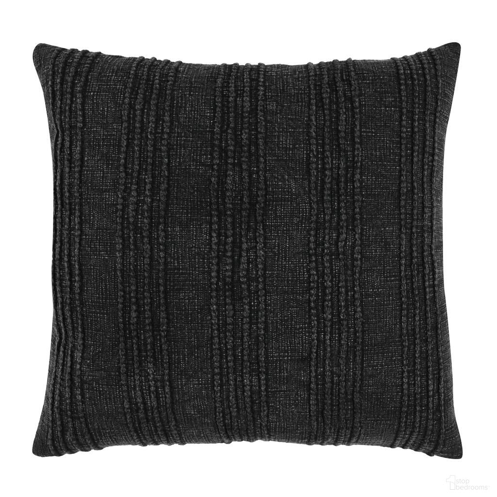 SLD Gratitude 22 x 22 Inch Pillow In Black