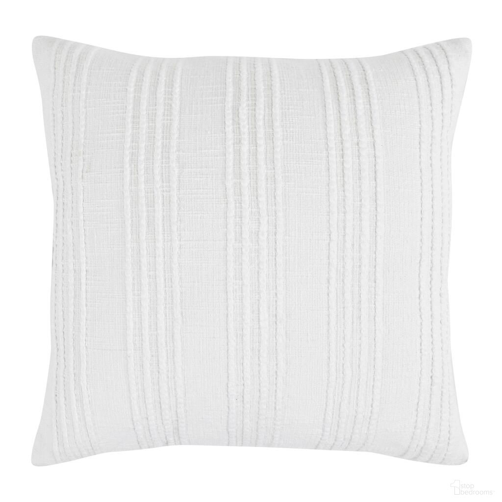 SLD Gratitude 22 x 22 Inch Pillow In Ivory