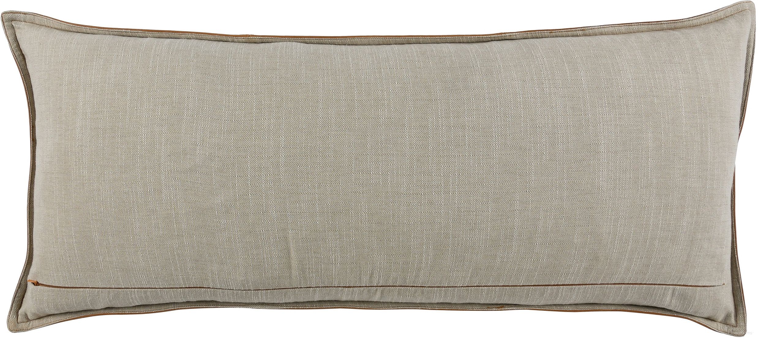 The appearance of SLD Leather Dumont 16x36 Pillow In Chestnut designed by Classic Home in the transitional interior design. This chestnut piece of furniture was selected by 1StopBedrooms from Soco Leather Collection to add a touch of cosiness and style into your home. Sku: V211059. Material: Genuine Leather.