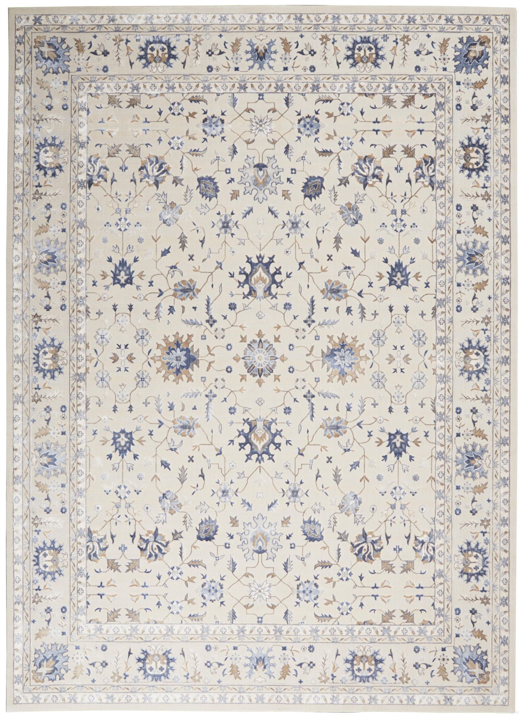 The appearance of Sleek Textures Ivory 7'10" x 10'6" Area Rug designed by Nourison in the traditional interior design. This ivory piece of furniture was selected by 1StopBedrooms from Sleek Textures Collection to add a touch of cosiness and style into your home. Sku: 99446712097. Material: Viscose.