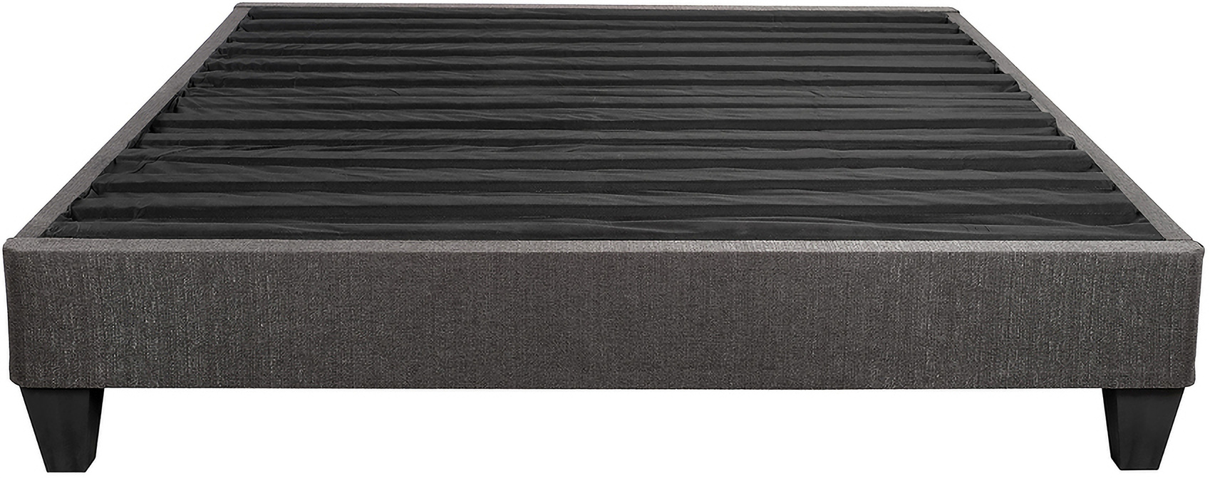 Sleep Right Speedy 14 Inch Platform California King Mattress Foundation In Dark Grey by Primo