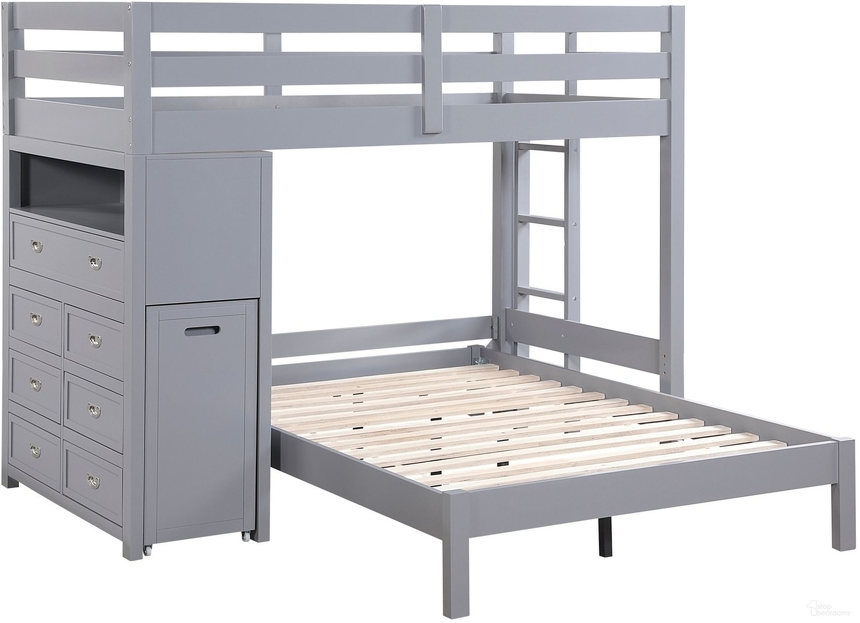 Homelegance Sloane Twin over Full Loft Bunk Bed