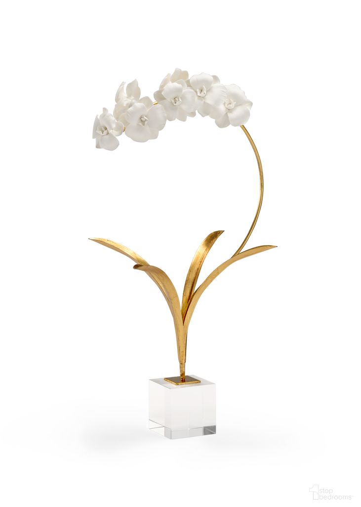The appearance of Small Orchid On Stand In Cream and Gold designed by Chelsea House in the bohemian interior design. This cream/gold piece of furniture was selected by 1StopBedrooms from Chelsea House Misc Collection to add a touch of cosiness and style into your home. Sku: 383616. Material: Iron.