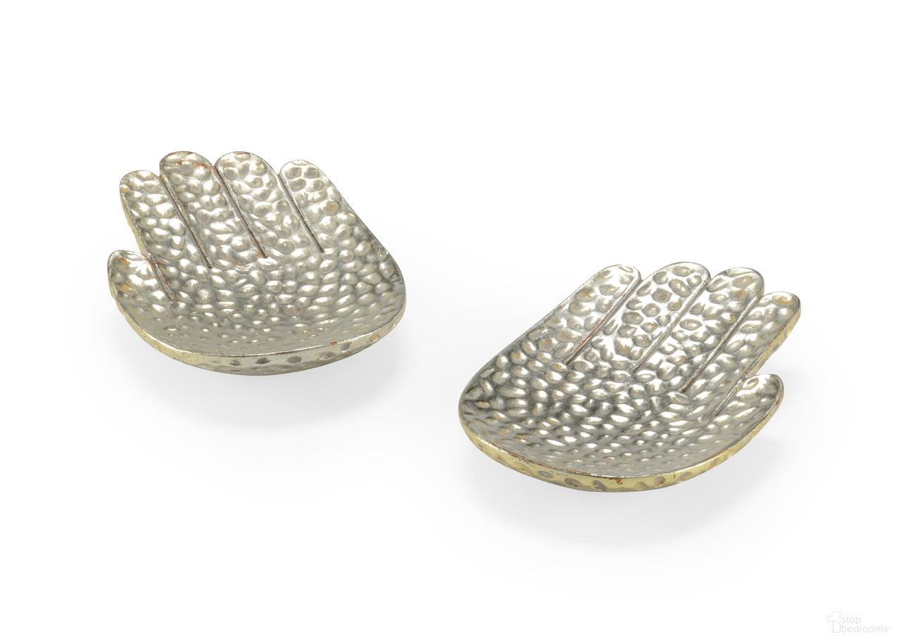 Small Silver Hands (Pr) In Silver