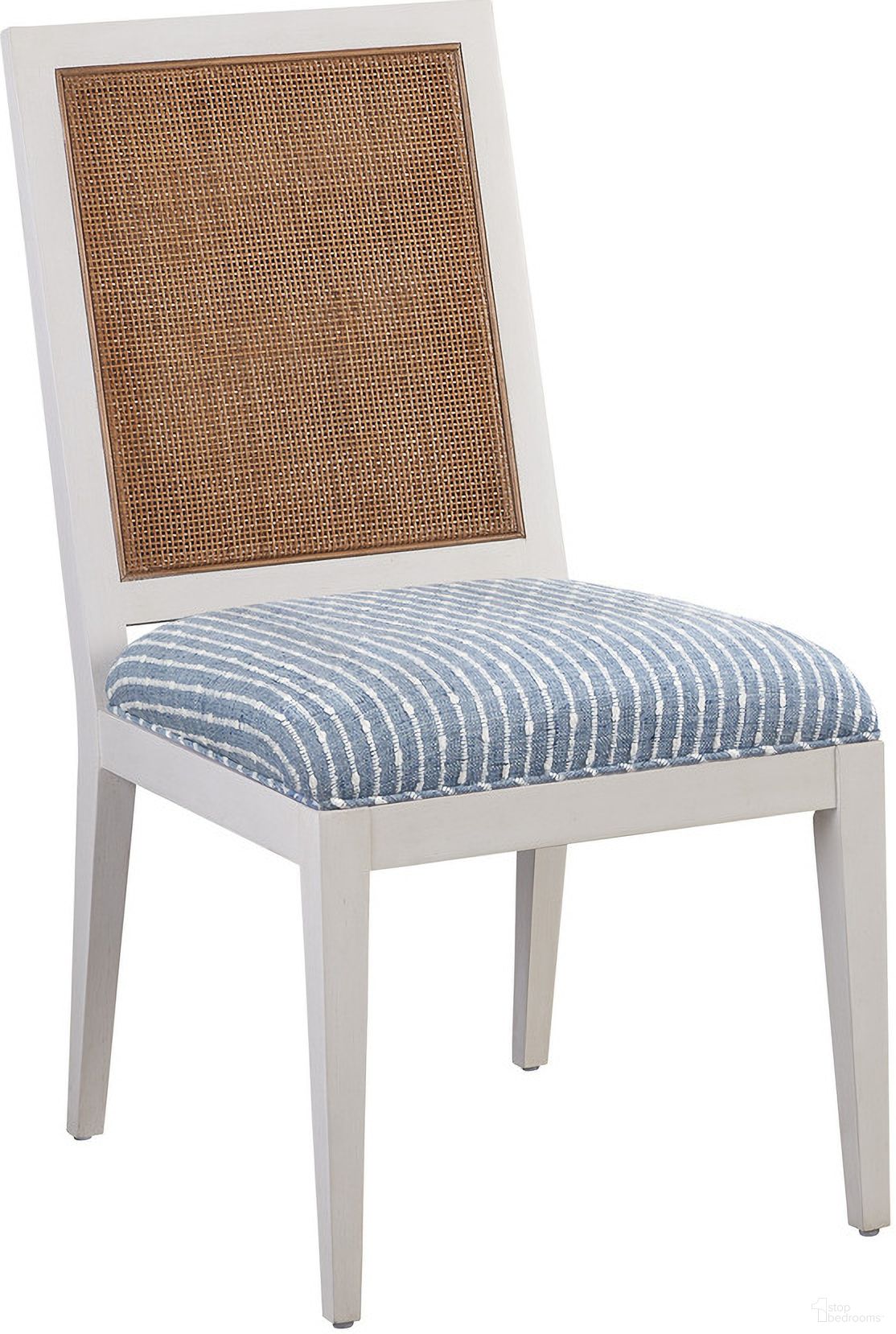 The appearance of Laguna Smithcliff Woven Side Chair In Tides designed by Barclay Butera in the transitional interior design. This tides piece of furniture was selected by 1StopBedrooms from Laguna Collection to add a touch of cosiness and style into your home. Sku: 935-880-40. Chair Type: Side Chair.