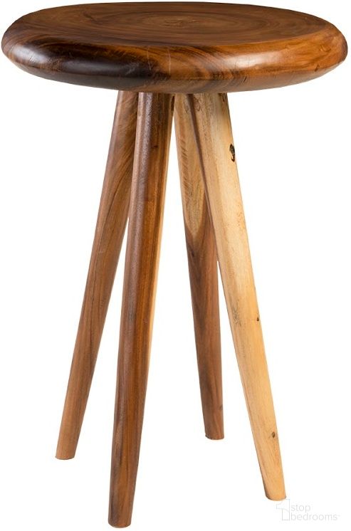 The appearance of Smoothed Bar Table TH84475 designed by Phillips Collection in the modern / contemporary interior design. This brown piece of furniture was selected by 1StopBedrooms from to add a touch of cosiness and style into your home. Sku: TH84475. Table Top Shape: Round. Material: Wood.