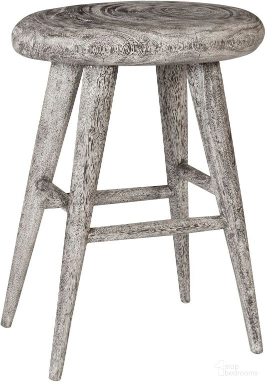 The appearance of Smoothed Counter Stool TH92653 designed by Phillips Collection in the modern / contemporary interior design. This grey piece of furniture was selected by 1StopBedrooms from to add a touch of cosiness and style into your home. Sku: TH92653. Material: Wood.