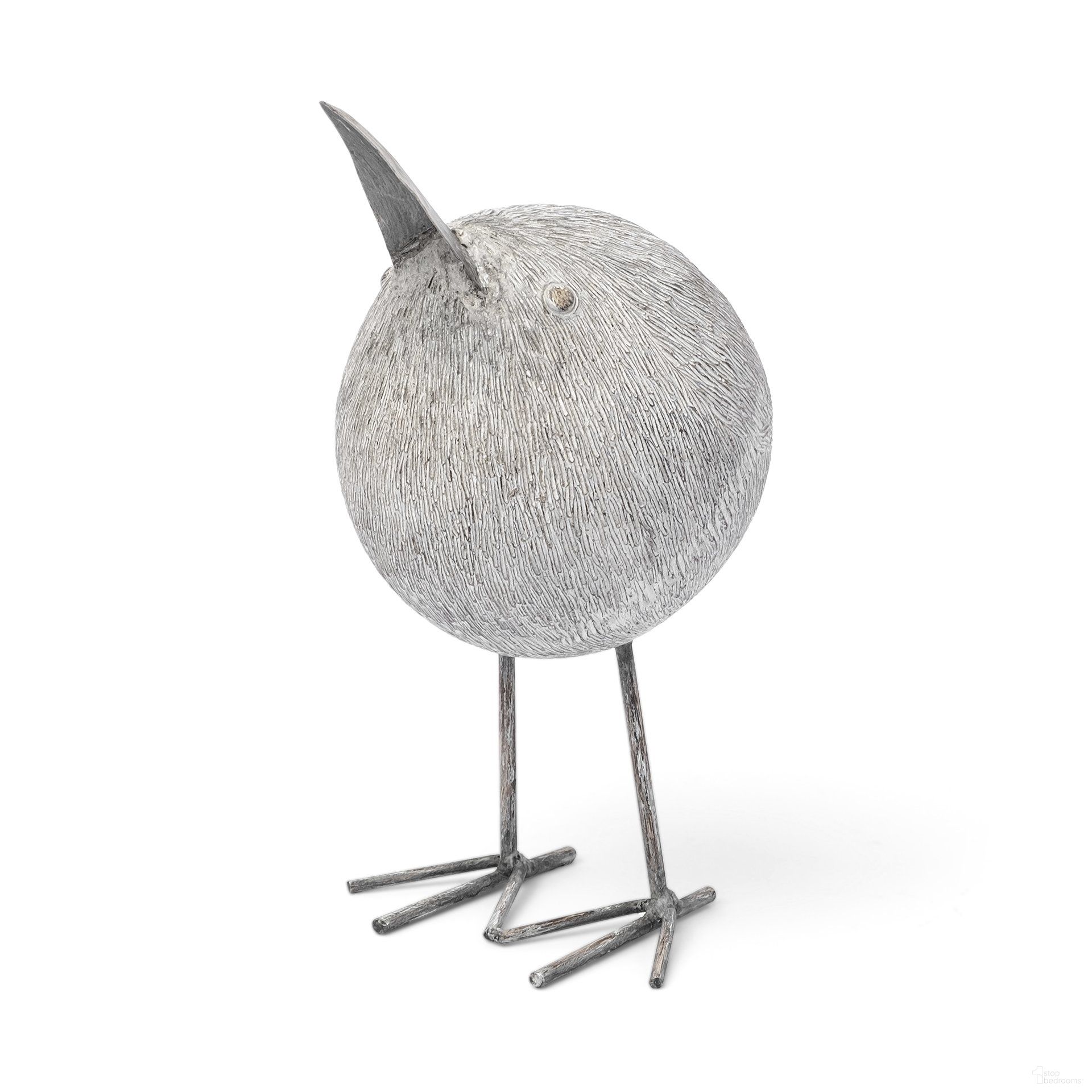 The appearance of Snipe I 6 x 6 Inch Resin Bird Ornament with Metal Feet In Off White designed by Mercana in the rustic / southwestern interior design. This off white piece of furniture  was selected by 1StopBedrooms from Snipe Collection to add a touch of cosiness and style into your home. Sku: 68079. Material: Metal.