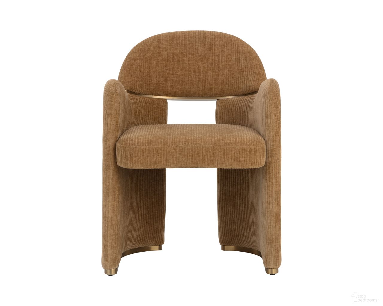 Snowden Dining Armchair In Opera Butterscotch