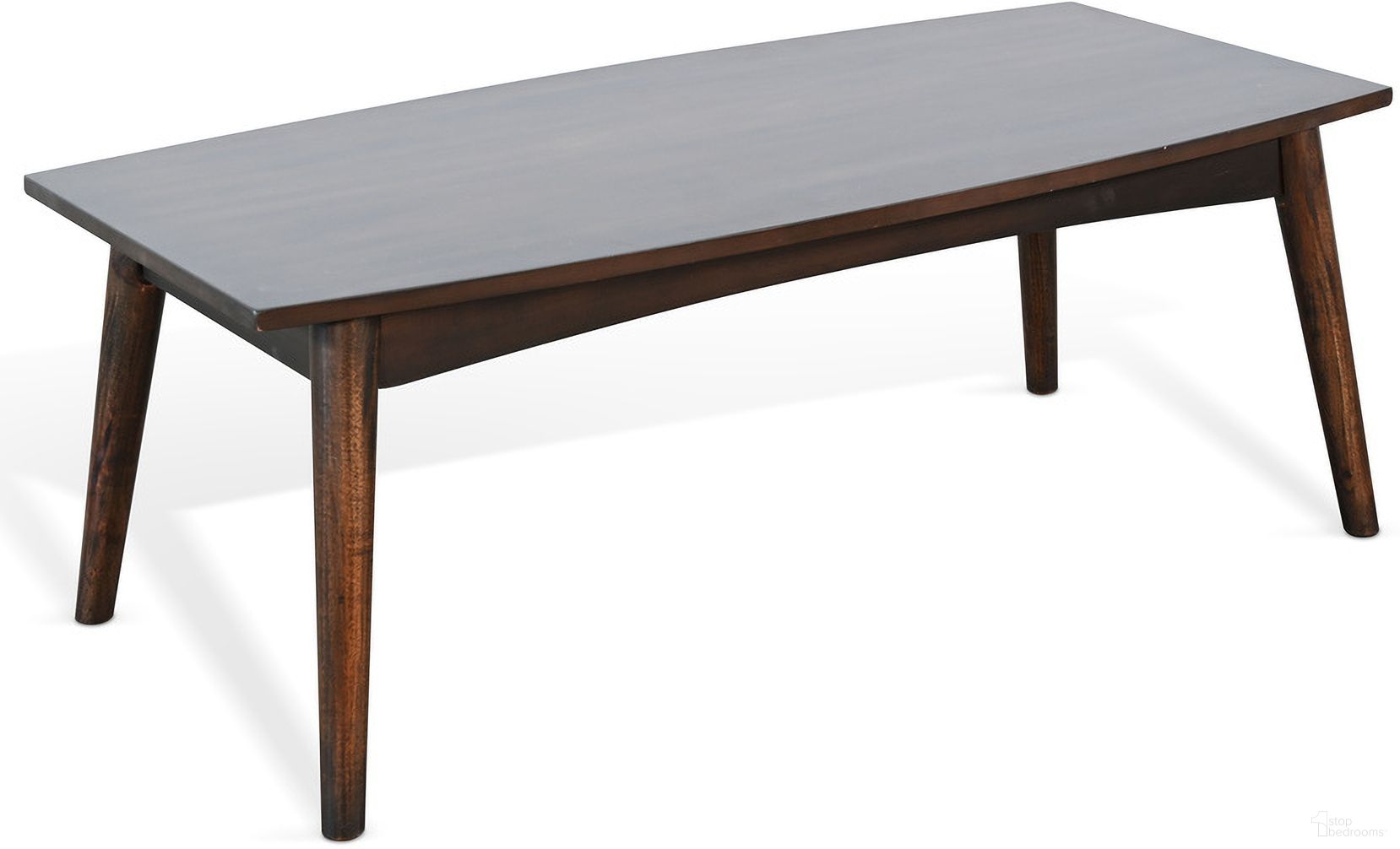 The appearance of Sofa Table In Coffee Bean designed by Sunny Designs in the transitional interior design. This coffee bean piece of furniture  was selected by 1StopBedrooms from 3186 Collection to add a touch of cosiness and style into your home. Sku: 3186CB-S. Material: Solid Wood.