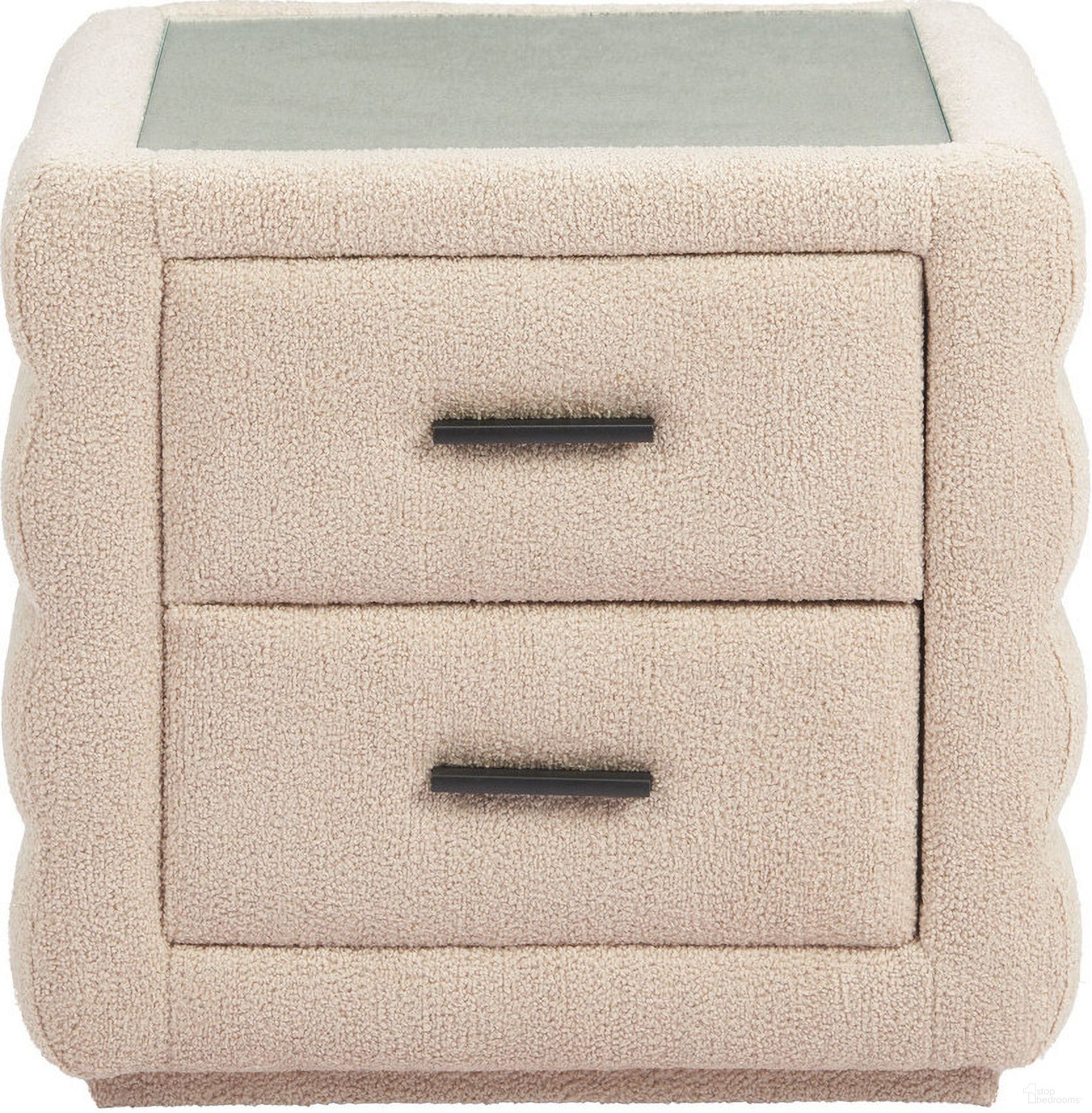 The appearance of Soffice Nightstand In Beige designed by Zuo Modern in the modern / contemporary interior design. This beige piece of furniture was selected by 1StopBedrooms from Soffice Collection to add a touch of cosiness and style into your home. Sku: 110651. Material: Polyester.
