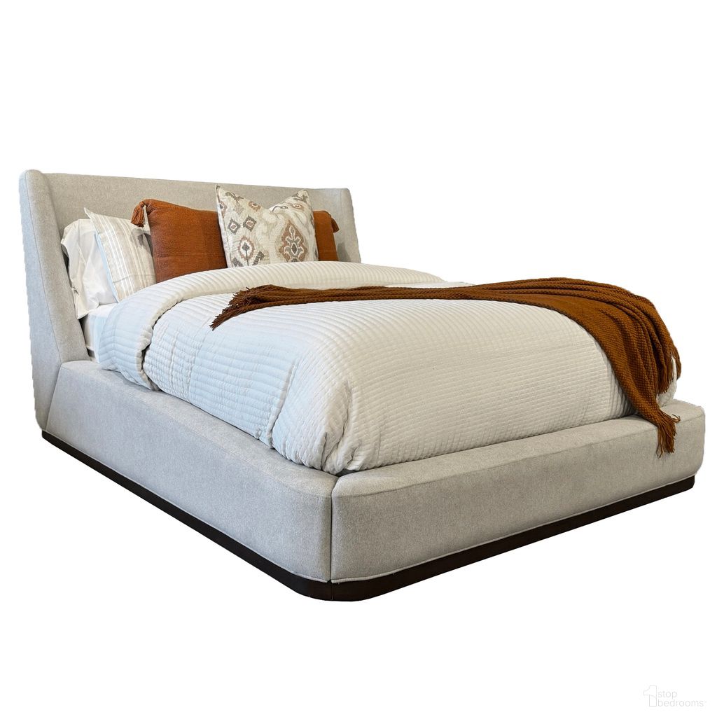 The appearance of Sofia Queen Bed In Blanched Almond designed by Parker House in the modern / contemporary interior design. This blanched almond piece of furniture  was selected by 1StopBedrooms from Sofia Collection to add a touch of cosiness and style into your home. Sku: BSOF#8000HB-BLAL;BSOF#8020FBR-BLAL. Bed Type: Platform Bed. Material: Polyester. Bed Size: Queen.