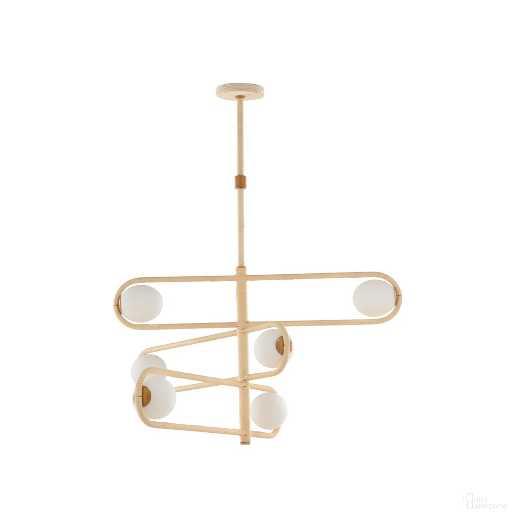 The appearance of Sol Chandelier 3 Tier In Brown designed by Wildwood in the modern / contemporary interior design. This brown piece of furniture  was selected by 1StopBedrooms from Wildwood Collection to add a touch of cosiness and style into your home. Sku: 67484. Material: Rattan.